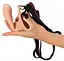 Полый страпон You2Toys Orion Silicone Sleeve Large 26 см телесный - миниатюра 4