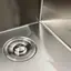 Кухонная мойка нержавейка 58x48 R Platinum Handmade (два отверстия, круглый сифон 3,0/0,8), Нержавеющая сталь - миниатюра 3