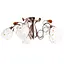 Люстра стельова Brille класична E14 60W G (LK-167C/5) - мініатюра 1