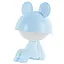 Світильник-нічник Kite LED з акумулятором Cute Mouse блакитний (K25-316-2-3) - мініатюра 2