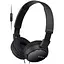 Навушники з мікрофоном Sony MDR-ZX110AP Black (MDRZX110APB) - мініатюра 1