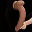 Фаллоимитатор LoveToy Sliding-Skin Dual Layer Dong King Sized 34 см коричневый - миниатюра 9