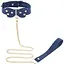 Нашийник з повідцем Taboom Silicone Supreme Collar and Leash синій - мініатюра 1