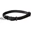 Нашийник для кота Croci Mylord з екошкіри з дзвіночком 21-33 x 1 см чорний - мініатюра 1
