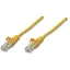Патчкорд UTP Cat.5e (1м желтый), Intellinet, Биметалл, ССА - миниатюра 1