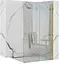 Душевая стенка Rea Cortis 100 gold REA-K8484 - миниатюра 6