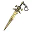 Брелок World of Warcraft Sword ice tribulation Світ Військового Ремесла Меч Крижана скорбота 11 см 21 WOW 47 - мініатюра 1