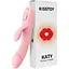 Вибратор-кролик с подогревом KisToy Katy - миниатюра 3