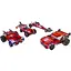 Конструктор машинка preciosi s.p.a. LAU01000 Червоний Гонщик Різнокольоровий - мініатюра 3