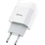 Зарядний пристрій Hoco C73A Glorious (2USB, 2.4А) White (6931474712912) - мініатюра 1