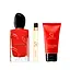 Набор Giorgio Armani Si Passione парфюмированная вода, 100 мл, 10 мл + 50 мллосьон для тела - миниатюра 1