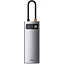 USB-хаб Baseus Metal Gleam Series 6-in-1 Type-C gray - миниатюра 1