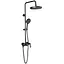 Душова система Frap F2475-9, Графітовий хром - мініатюра 1