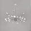 Люстра-молекула в белом на 36 светодиодов | Ст. SP 06/36 WT | Line F - миниатюра 5