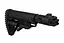 Приклад телескопический Fab Defense M4 для AK 47 полимер черный - миниатюра 5