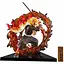 Фигурка Клинок, уничтожающий демонов Кэдзюро Рэнгёку Demon Slayer Kyojuro Rengoku 18 см KH DS KR - миниатюра 1
