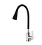 Смеситель для кухни Mixxus DAX-011 REFL.Black с силиконовым изливом (MI6559) - миниатюра 1