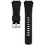 Ремінець силіконовий Tamister для годинника 22 мм Type С чорний - мініатюра 1