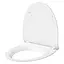 Сиденье для унитаза Cersanit Parva Slim duraplast Soft Close K98-0136, Белый - миниатюра 2