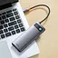 Usb-C адаптер Baseus Adapter Metal Gleam Series 7in1 Type-C To HDMIx2 + Usb3.0x3 + PD + RJ45 - миниатюра 4