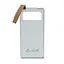 Повербанк 30000mAh Power Bank Kraft TPB-2330 White 22.5W QC3.0 LED-ліхтар (43-00034) - мініатюра 1