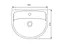Раковина Kolo Status 50x41 2321500UA, Білий - мініатюра 2