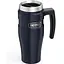 Термокружка с ручкой Thermos Stainless King Travel Midnight Blue 470 мл (160030) - миниатюра 1