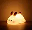Ночник силиконовый Лежачий кролик (K-1153) - миниатюра 1