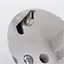 Розетка Ovivo Electric Nivo, подвійна з заземленням, з кришкою + 2-й вимикач, накладна, біла - мініатюра 4