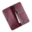 Кожаный портмоне Mark 2 бордовый - миниатюра 3
