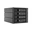 Зовнішня кишеня Chieftec CBP-3141SAS 3x5.25" - 4x3.5" HDDs Hot-Swap Aluminium (CBP-3141SAS) - мініатюра 1