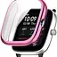 Чохол-накладка DK Silicone Face Case для Xiaomi Amazfit GTS 4 mini (pink rose) - мініатюра 1