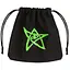 Мішечок для кубиків Q-Workshop Call of Cthulhu Black & green Dice Bag (BCTH102) - мініатюра 1