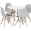 Обеденный комплект Jumi Scandinavian-4 Grey - миниатюра 1