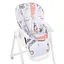 Стульчик для кормления Bambi M 5673-7 с принтом, экокожа White - миниатюра 2