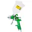 Фарборозпилювач Sigma HVLP 1.3 мм з верхнім баком 600 мл Green (6812101) - мініатюра 1