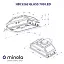 Витяжка повновбудована Minola HBI 5262 WH GLASS 700 LED - мініатюра 10