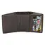Жіночий шкіряний гаманець Grande Pelle 8х10х2 см acs0029356 - мініатюра 6