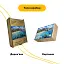 Дерев'яний фігурний пазл Сейшельські Острови, А4, Дерев'яна коробка 100 елементів - мініатюра 3