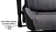 Геймерське крісло GT Racer чорне зі світло-сірим (X-8009 Fabric Light Gray/Black) - мініатюра 8