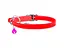 Ошейник для животных WAUDOG Glamour с QR паспортом Д 17-20 см красный (32753) - миниатюра 2