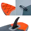 SUP дошка Rebel Active 350 см з аксесуарами сапборд 150 кг 350 x 81 х 15 см Orange - мініатюра 7