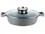 Сотейник Zauberg алюмінієвий мармурове покриття індукційний 28 см 3.5 л сірий (YLS8028 G) - мініатюра 1
