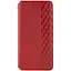 Шкіряний чохол-книжка GETMAN Cubic (PU) для Motorola Moto G85 Червоний - мініатюра 1