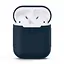 Чохол для навушників MAKE Apple AirPods 1/2 Silicone Blue - мініатюра 1