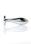 Анальная пробка Jewellery Silver Plug Clear L 10.5 см (голубой) - миниатюра 4