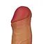 Насадка на пенис Lovetoy Revolutionary Silicone Nature Extender 17.8 см коричневый - миниатюра 6