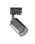 Трековий світильник Goldlux 328205 Smoky GU10 1x10W IP20 Чорний - мініатюра 1