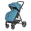 Детская прогулочная коляска-книга Bambi M 5723 Viva Pine blue Голубая - миниатюра 3