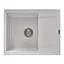 Кухонная мойка Zerix ZS-6250S-01 white ZX4587, Белый матовый - миниатюра 1